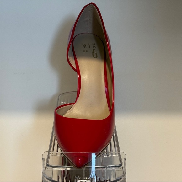 Mix No 6 Red Stilettos Size 8.5 - Picture 3 of 4